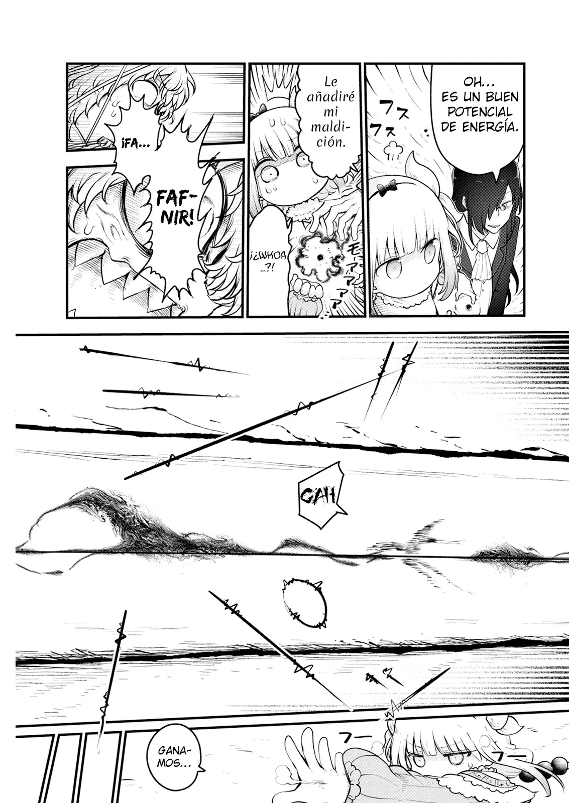 Kobayashi-san Chi no Maid Dragon Capitulo 149 página 8