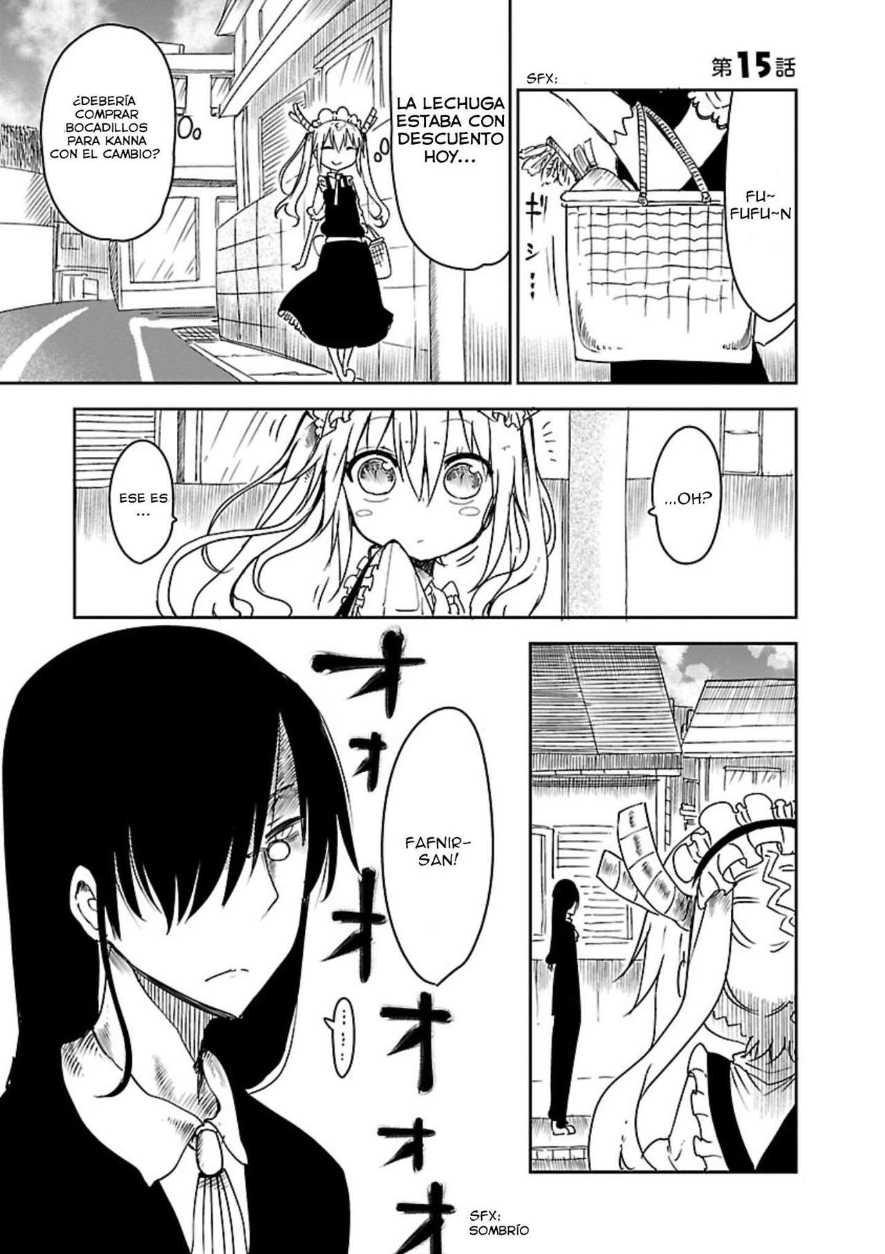 Kobayashi-san Chi no Maid Dragon Capitulo 15: Tooru y la Busqueda de Casas página 3