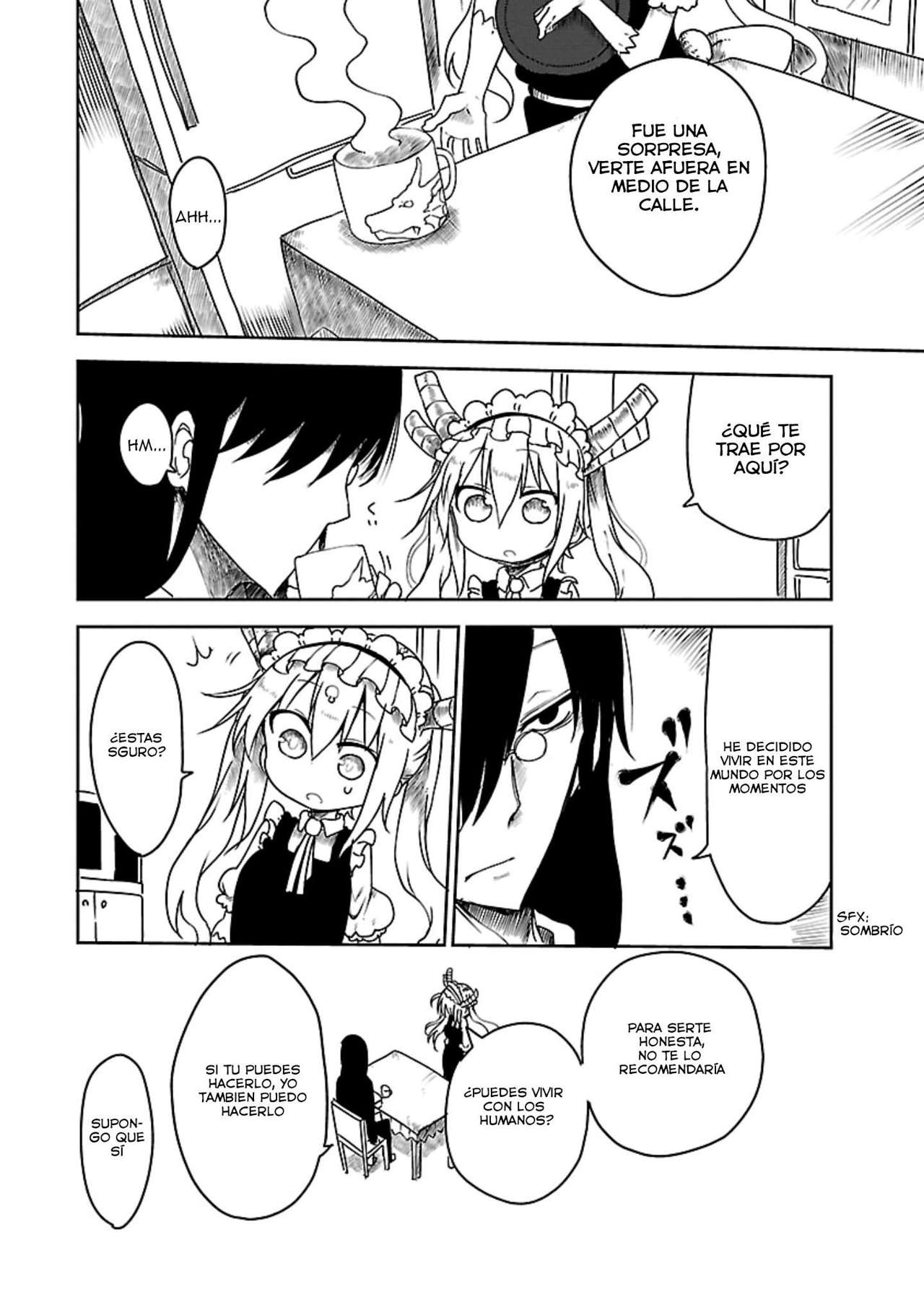 Kobayashi-san Chi no Maid Dragon Capitulo 15: Tooru y la Busqueda de Casas página 5