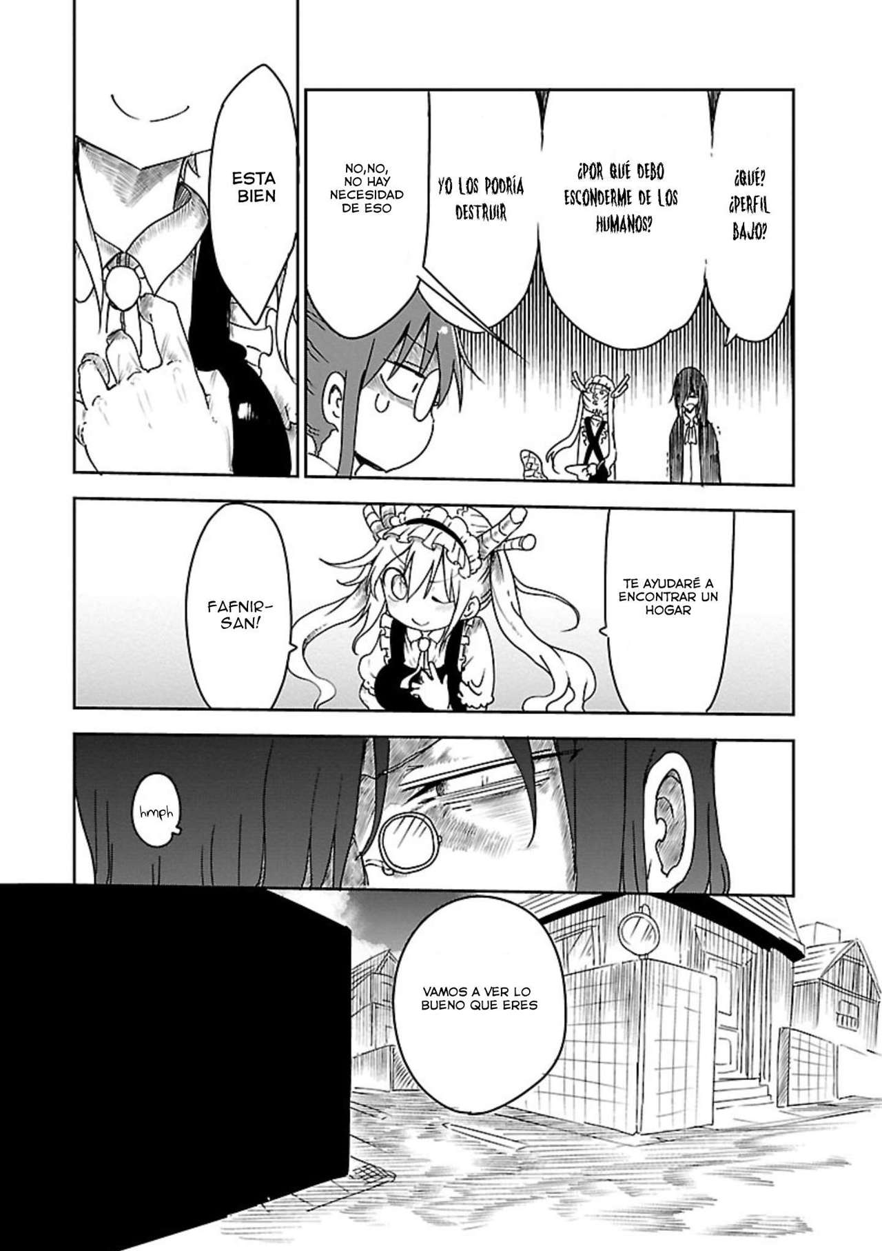 Kobayashi-san Chi no Maid Dragon Capitulo 15: Tooru y la Busqueda de Casas página 7