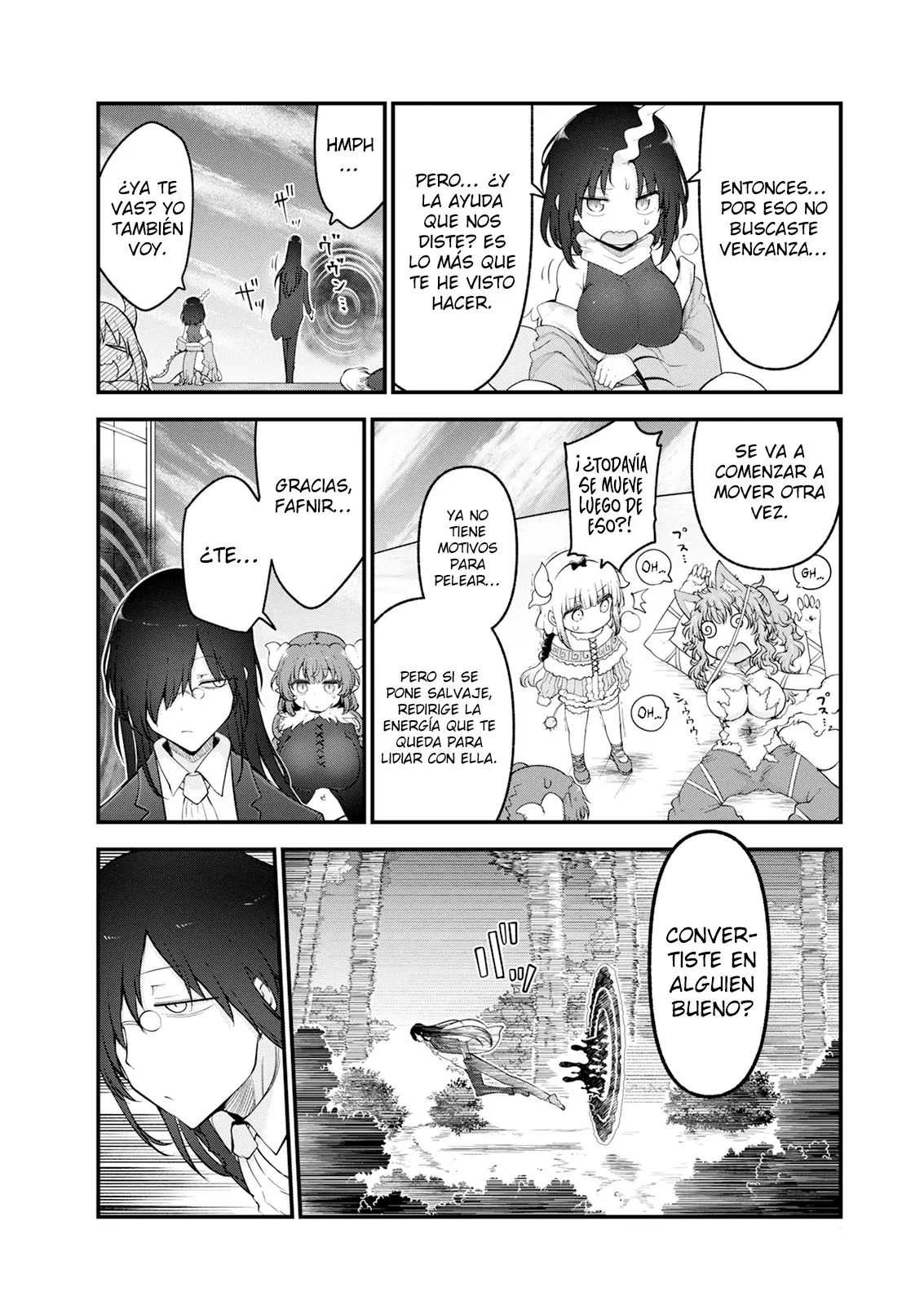 Kobayashi-san Chi no Maid Dragon Capitulo 150 página 12