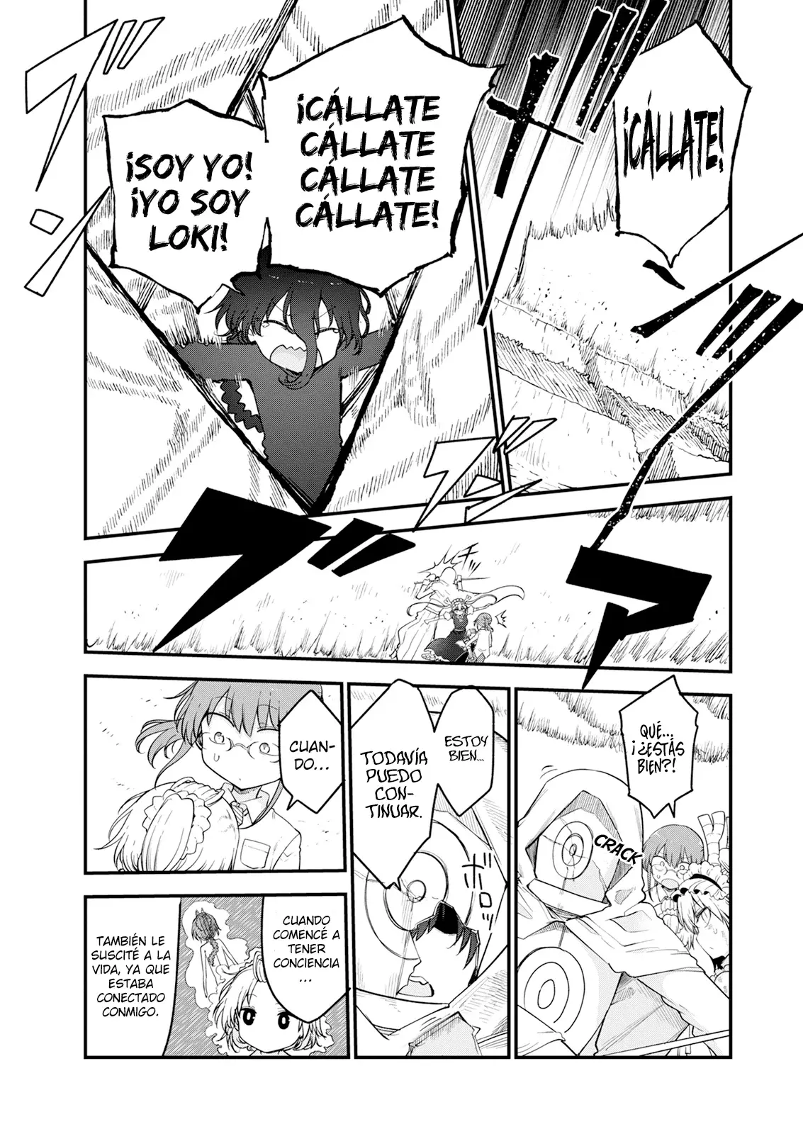Kobayashi-san Chi no Maid Dragon Capitulo 150 página 14