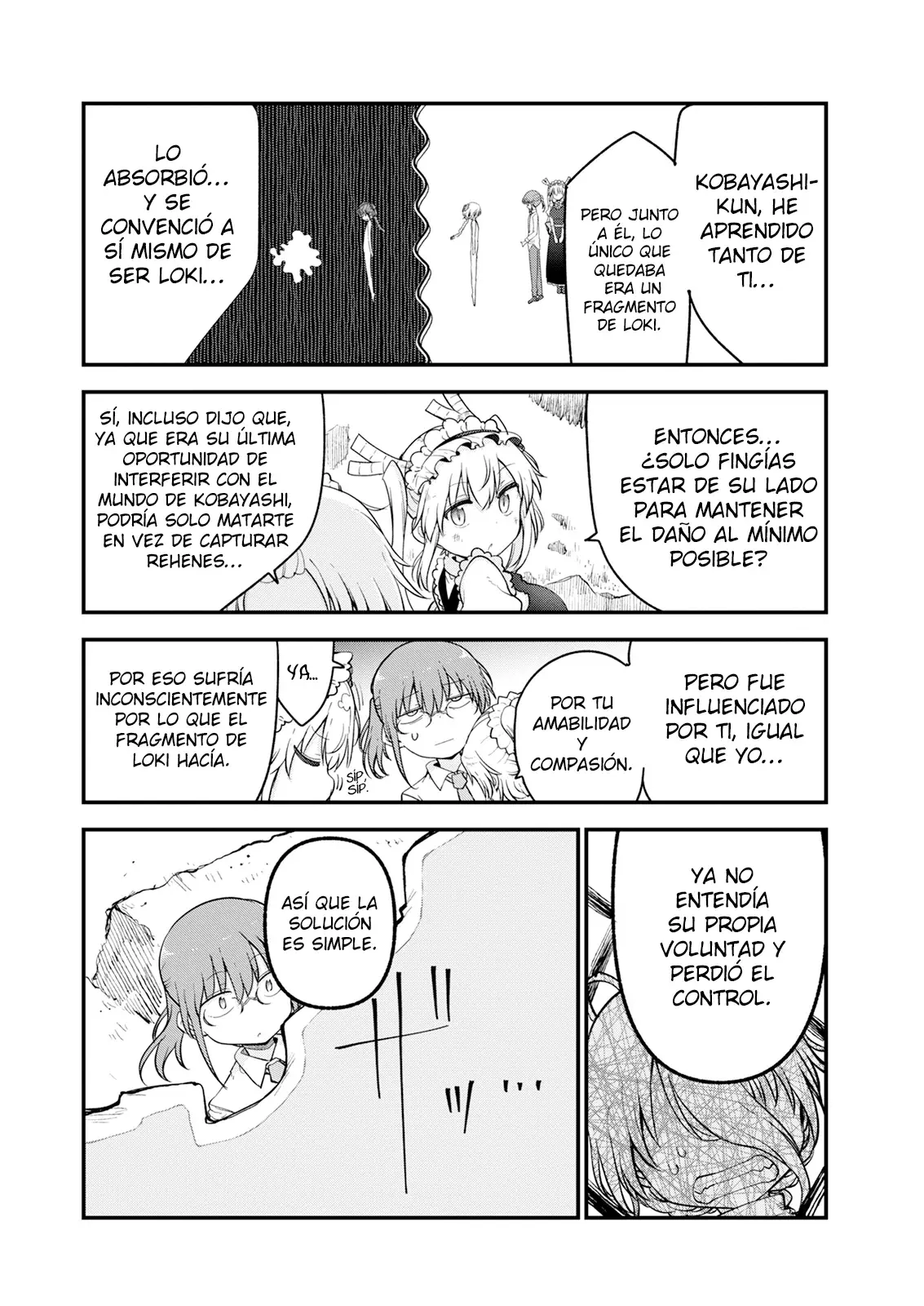 Kobayashi-san Chi no Maid Dragon Capitulo 150 página 15