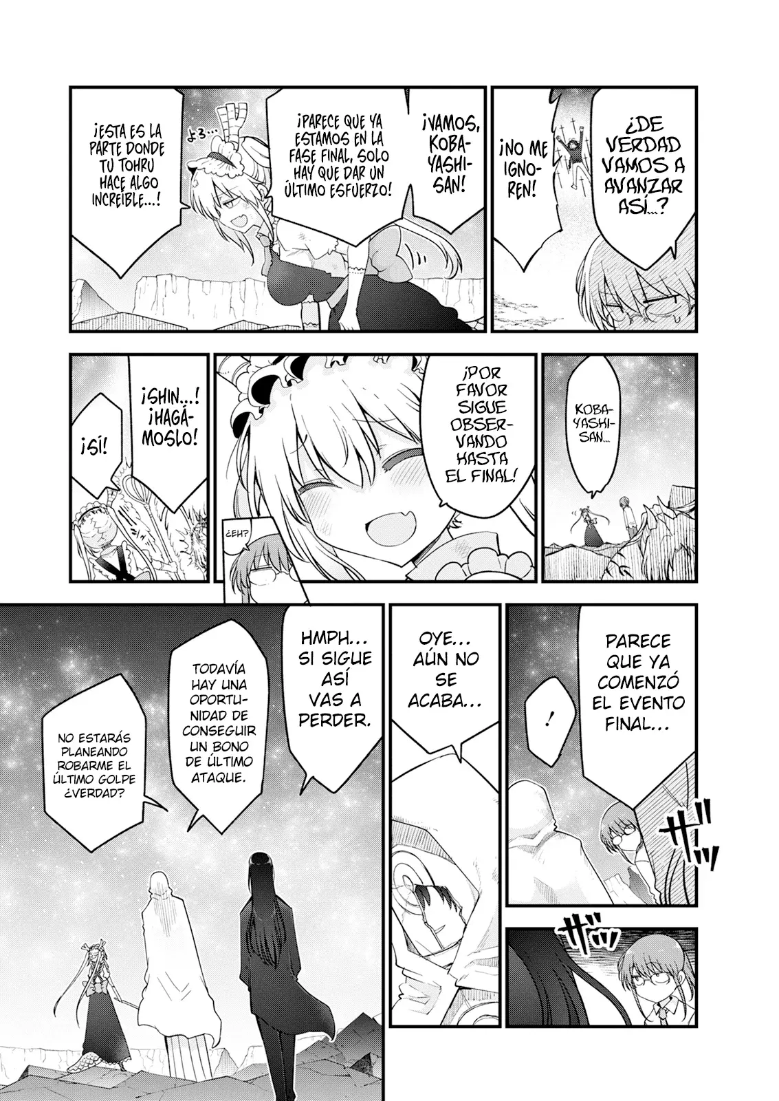 Kobayashi-san Chi no Maid Dragon Capitulo 150 página 17