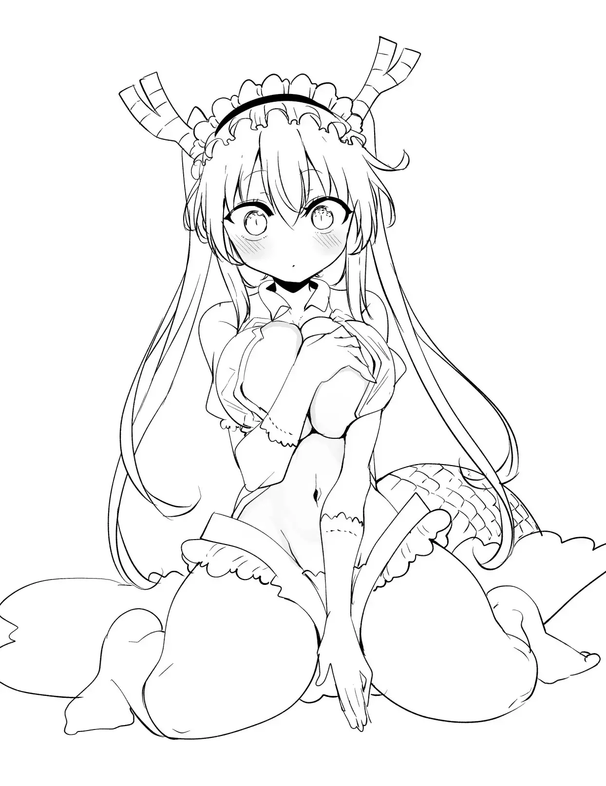 Kobayashi-san Chi no Maid Dragon Capitulo 150 página 19