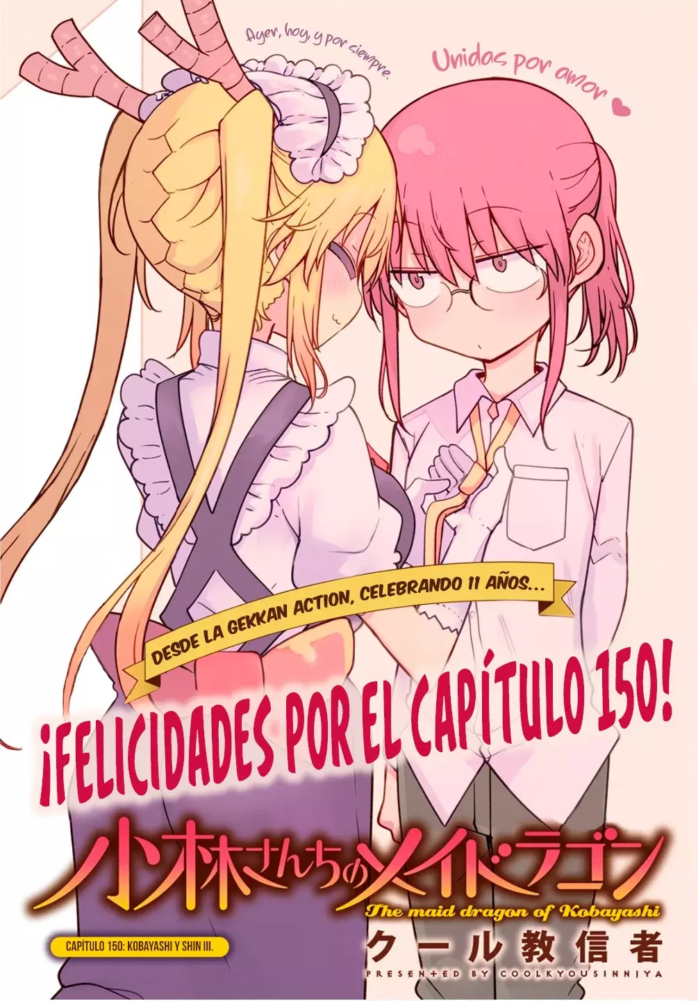 Kobayashi-san Chi no Maid Dragon Capitulo 150 página 2
