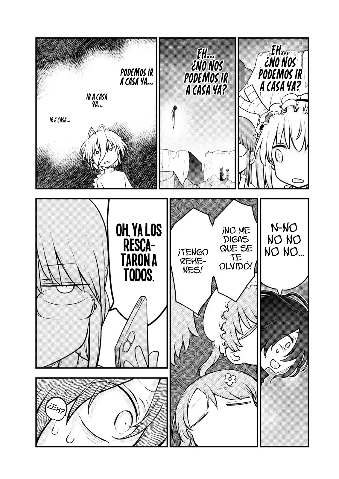 Kobayashi-san Chi no Maid Dragon Capitulo 150 página 4