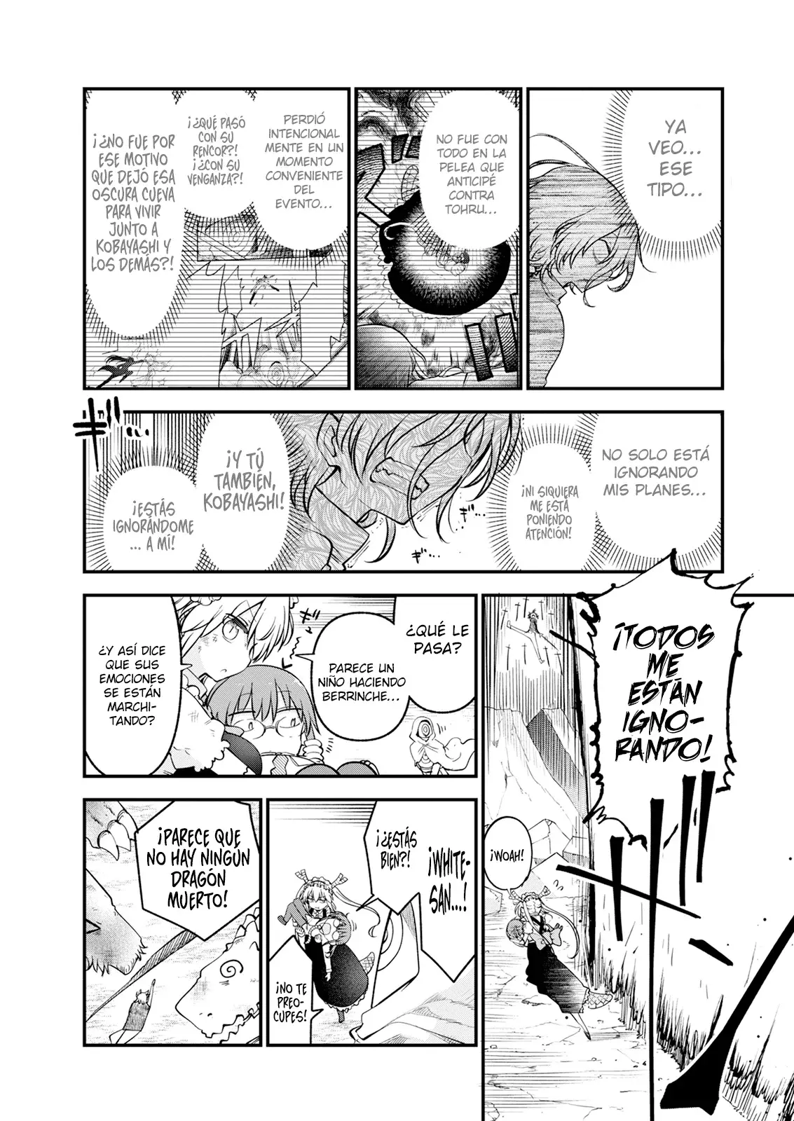 Kobayashi-san Chi no Maid Dragon Capitulo 150 página 6