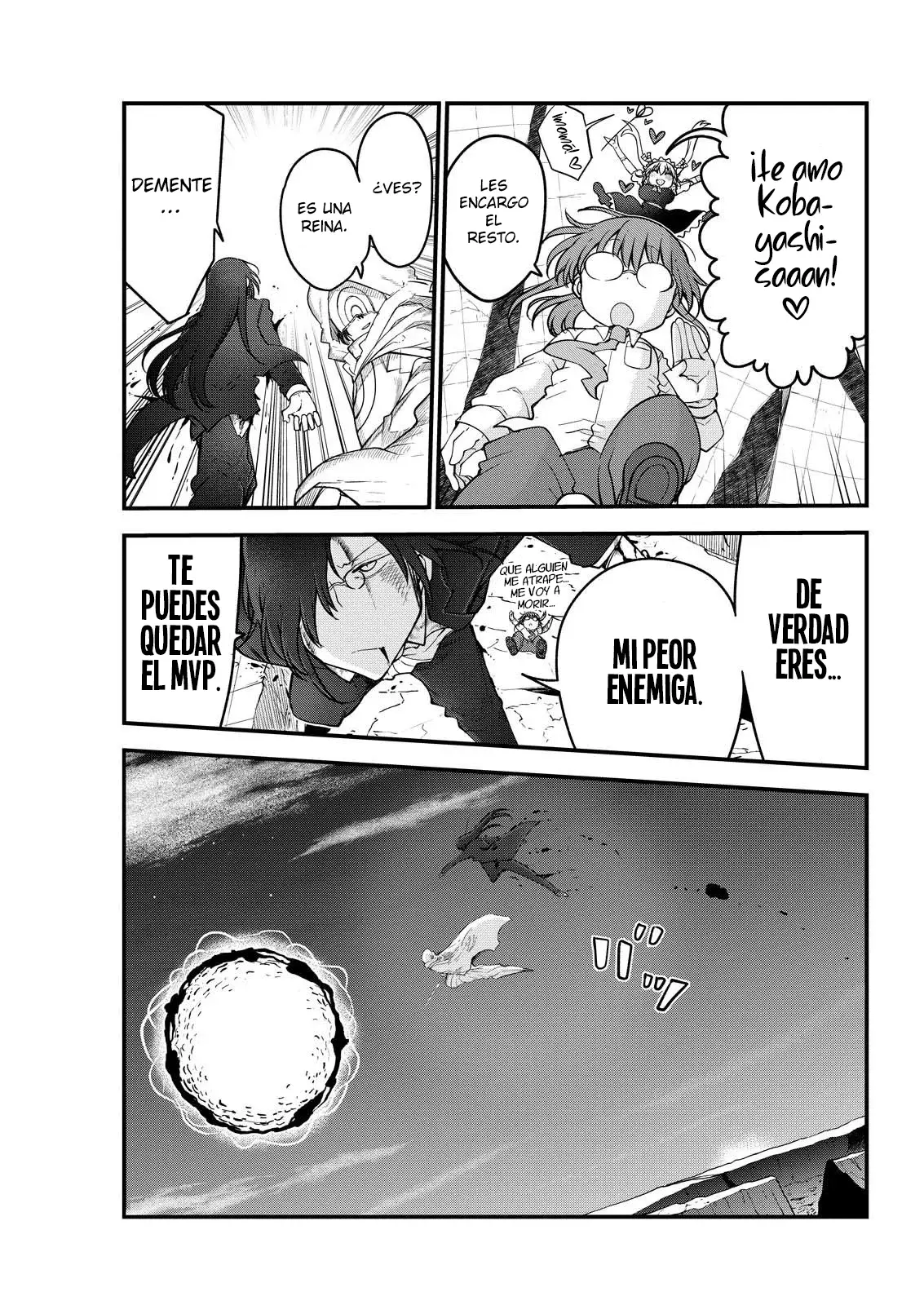 Kobayashi-san Chi no Maid Dragon Capitulo 151 página 12