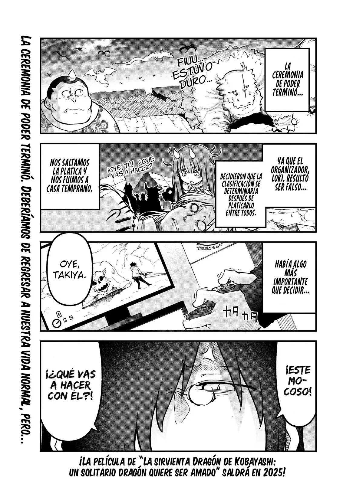 Kobayashi-san Chi no Maid Dragon Capitulo 152 página 2