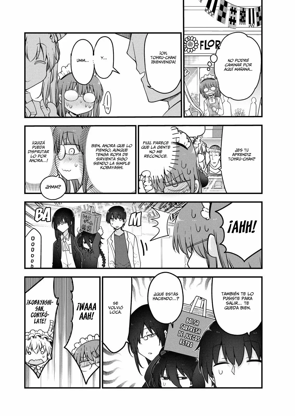 Kobayashi-san Chi no Maid Dragon Capitulo 153 página 14