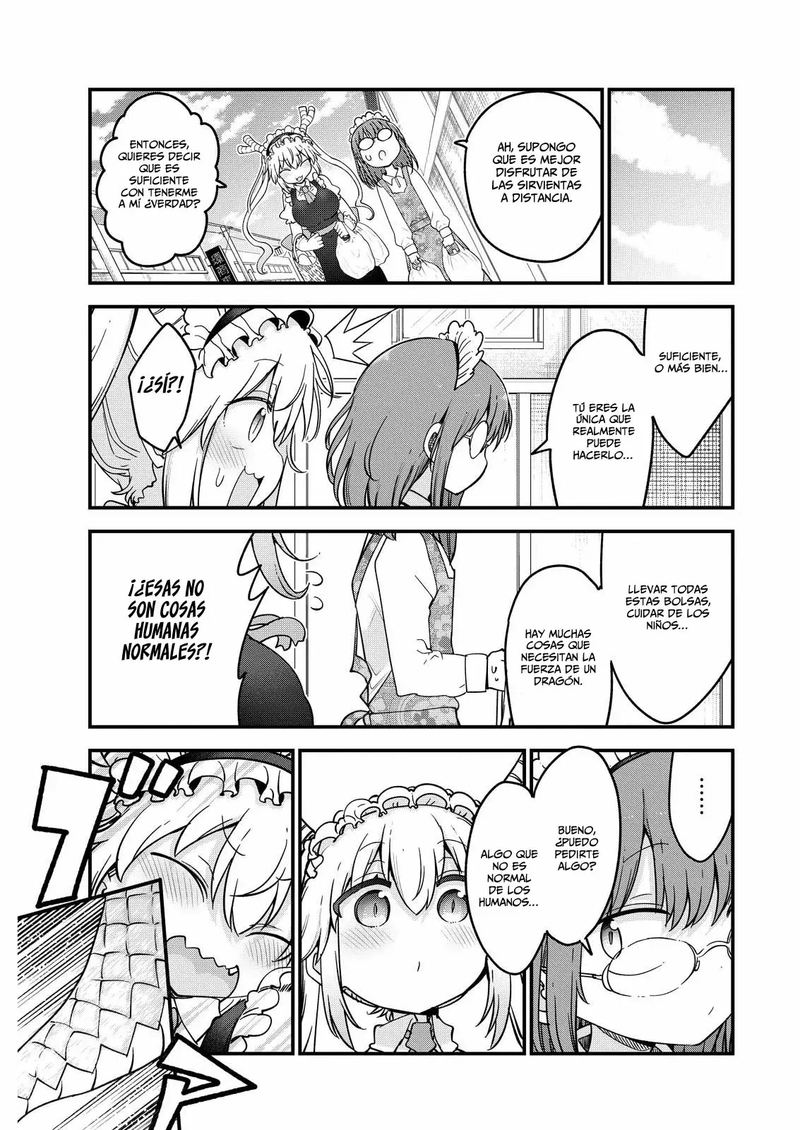 Kobayashi-san Chi no Maid Dragon Capitulo 153 página 15