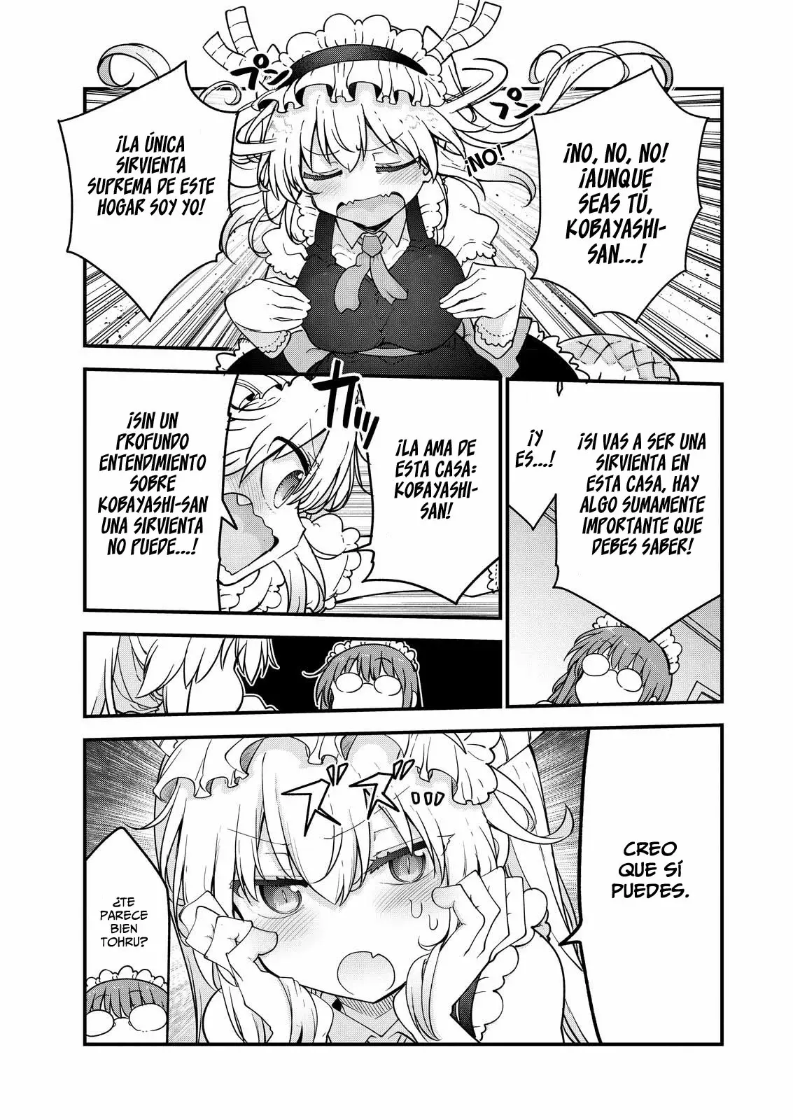 Kobayashi-san Chi no Maid Dragon Capitulo 153 página 4