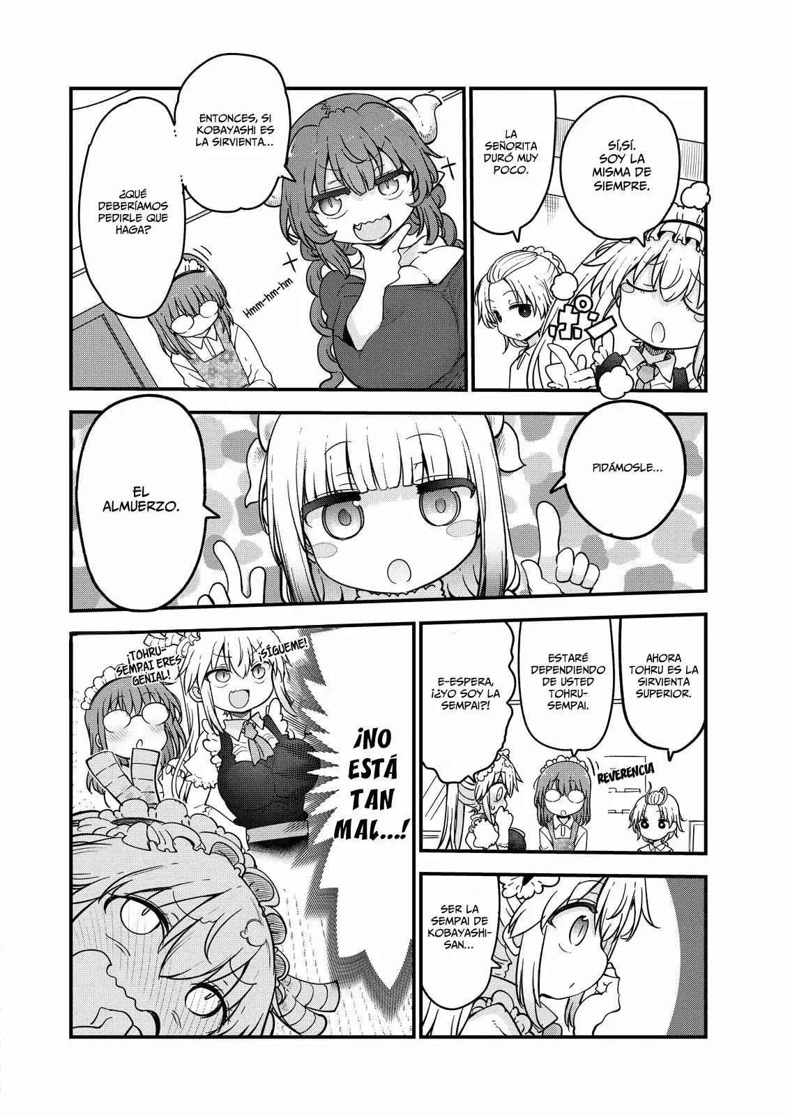 Kobayashi-san Chi no Maid Dragon Capitulo 153 página 7