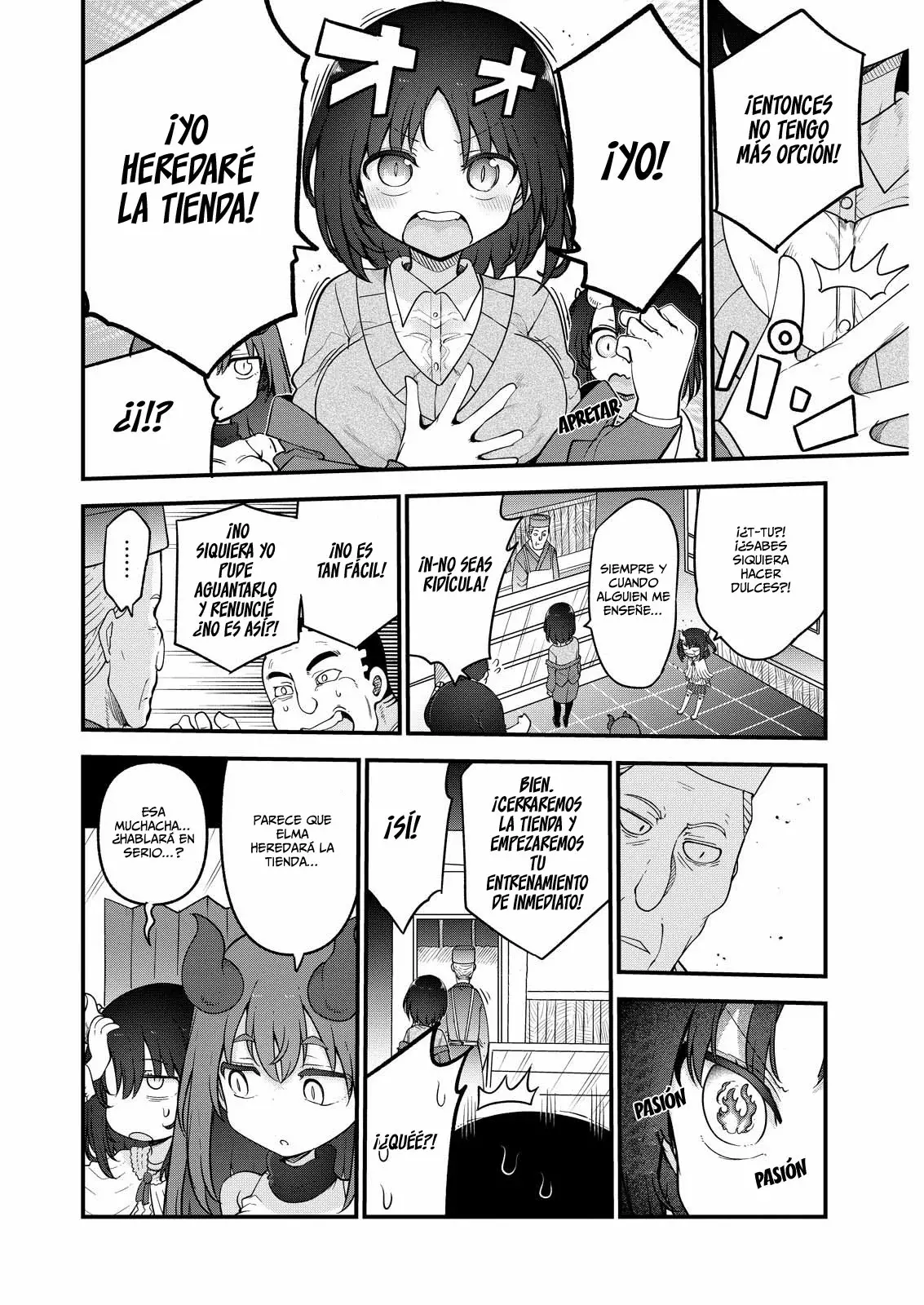 Kobayashi-san Chi no Maid Dragon Capitulo 154 página 11