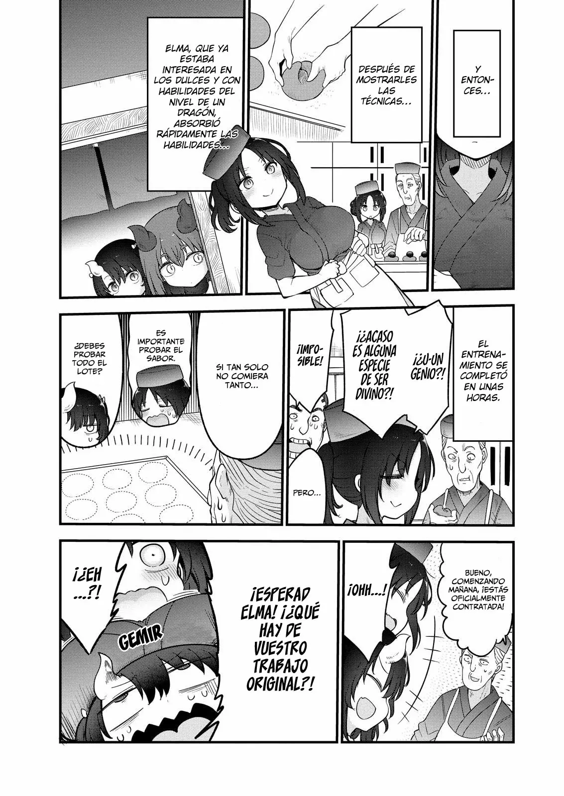 Kobayashi-san Chi no Maid Dragon Capitulo 154 página 12