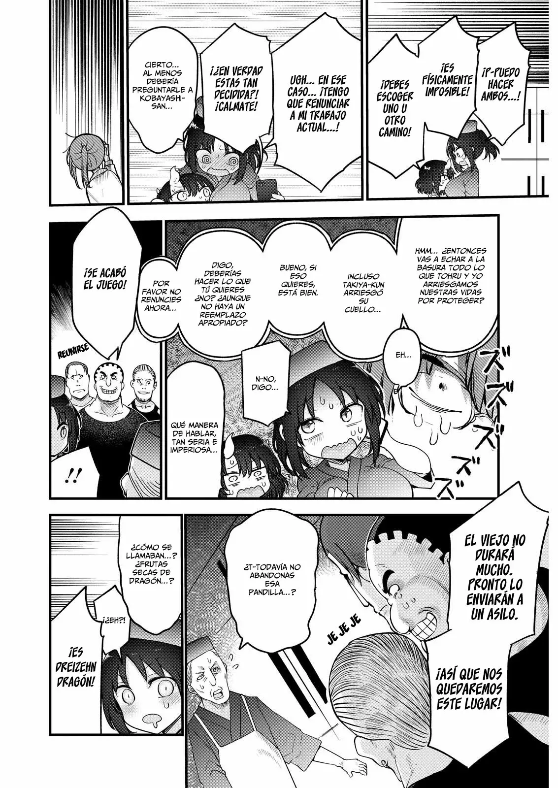 Kobayashi-san Chi no Maid Dragon Capitulo 154 página 13
