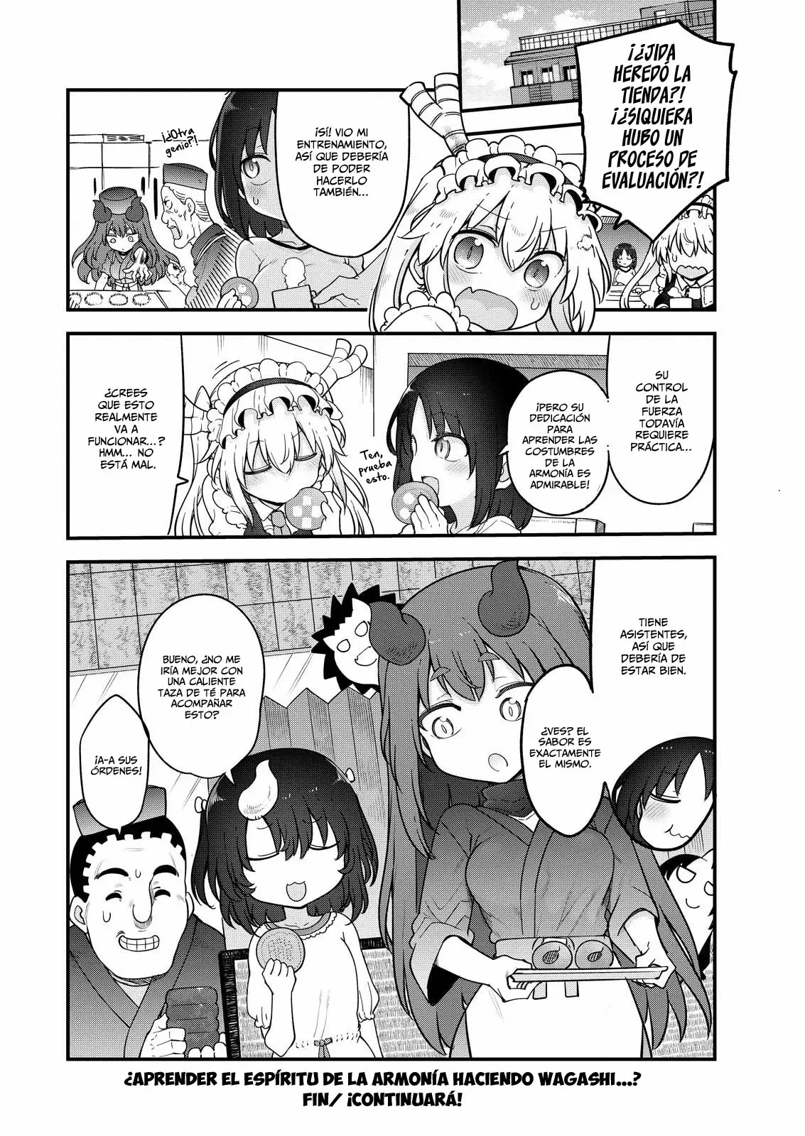 Kobayashi-san Chi no Maid Dragon Capitulo 154 página 15