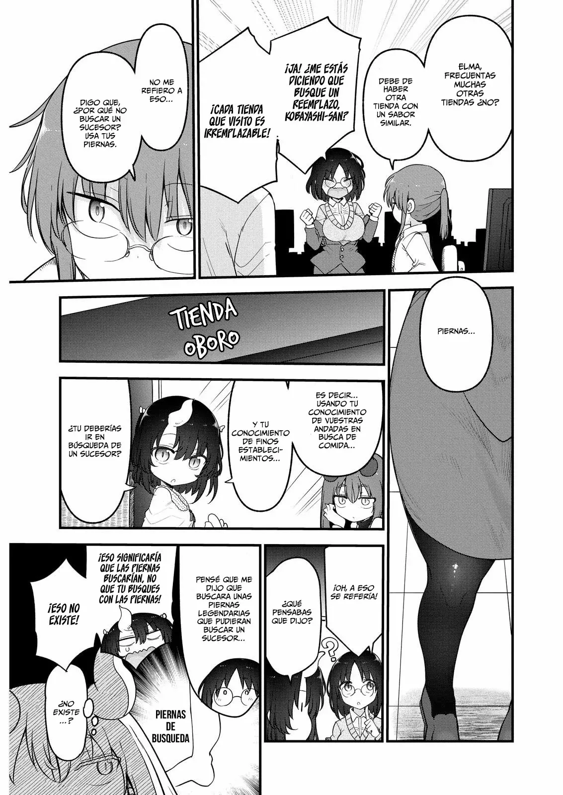 Kobayashi-san Chi no Maid Dragon Capitulo 154 página 6