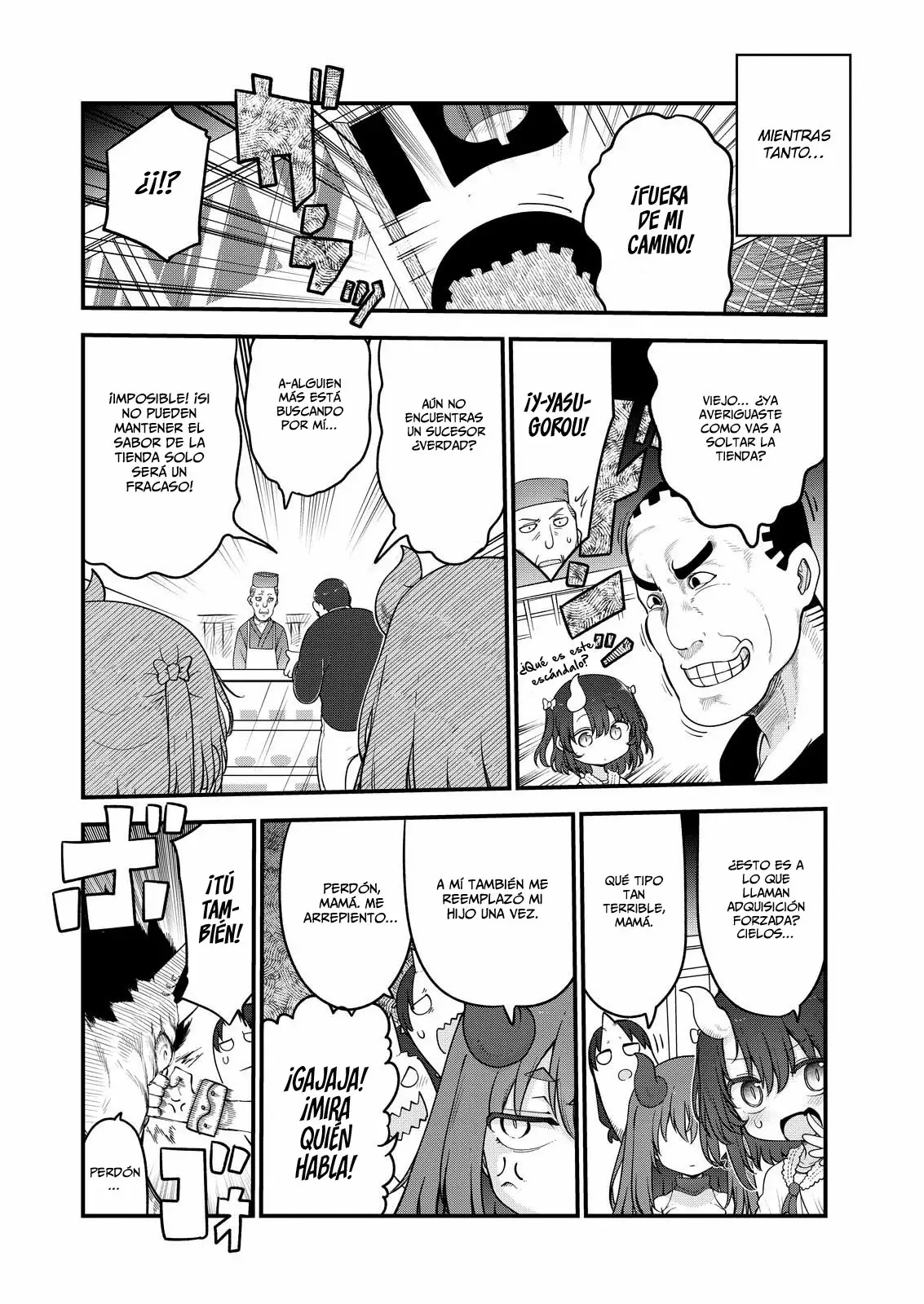 Kobayashi-san Chi no Maid Dragon Capitulo 154 página 9