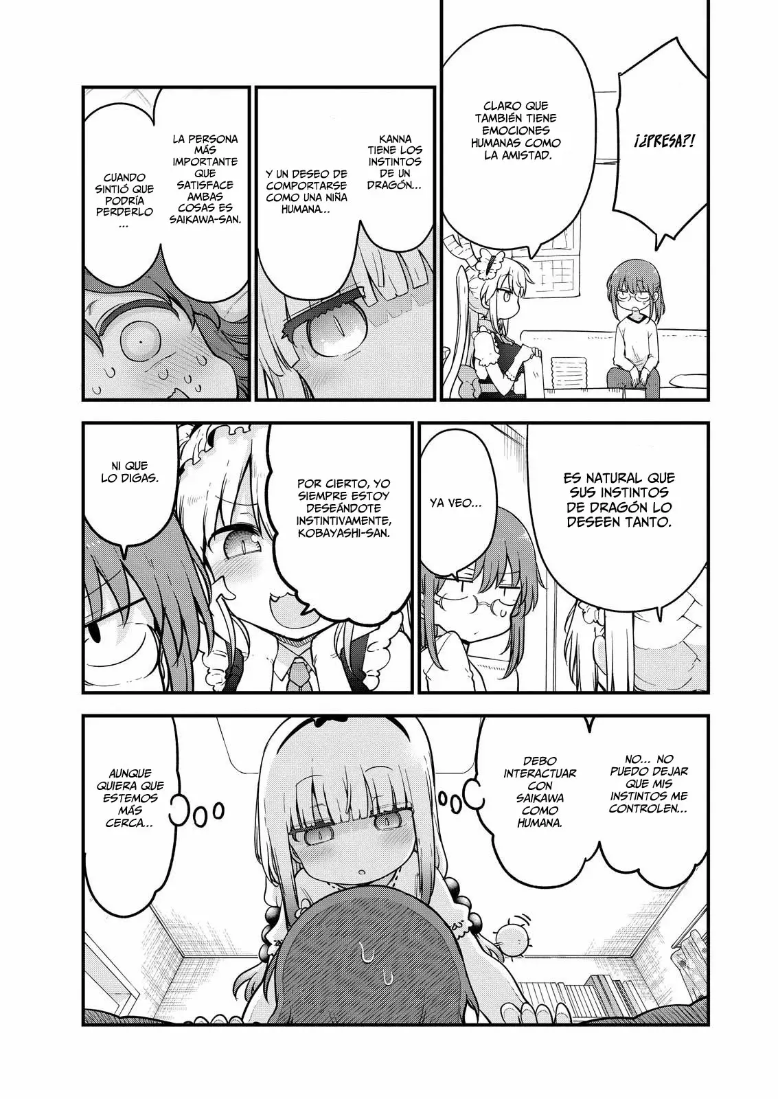 Kobayashi-san Chi no Maid Dragon Capitulo 155 página 10