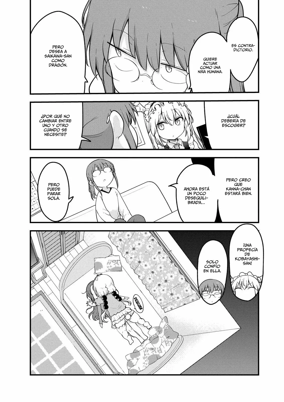 Kobayashi-san Chi no Maid Dragon Capitulo 155 página 12