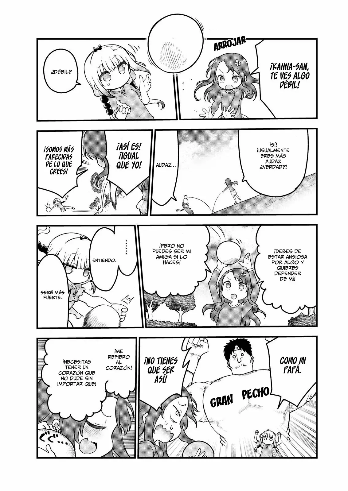 Kobayashi-san Chi no Maid Dragon Capitulo 155 página 14