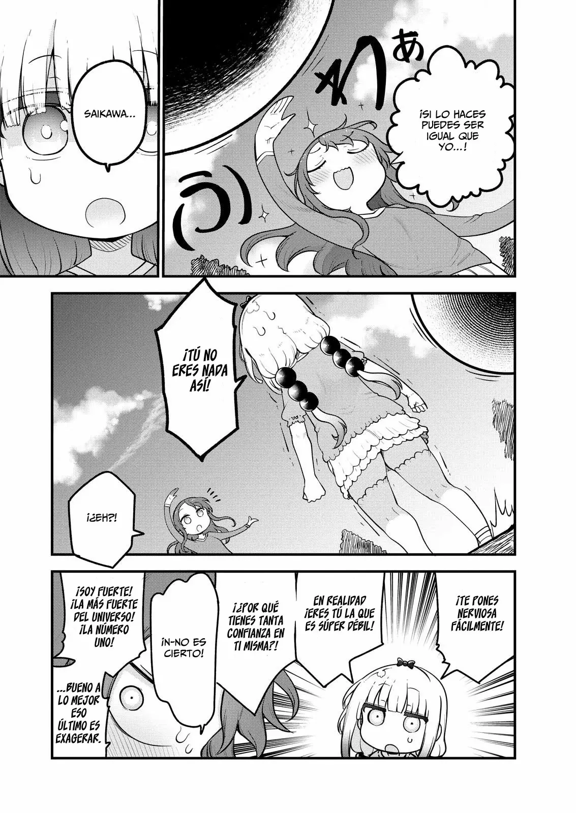 Kobayashi-san Chi no Maid Dragon Capitulo 155 página 15