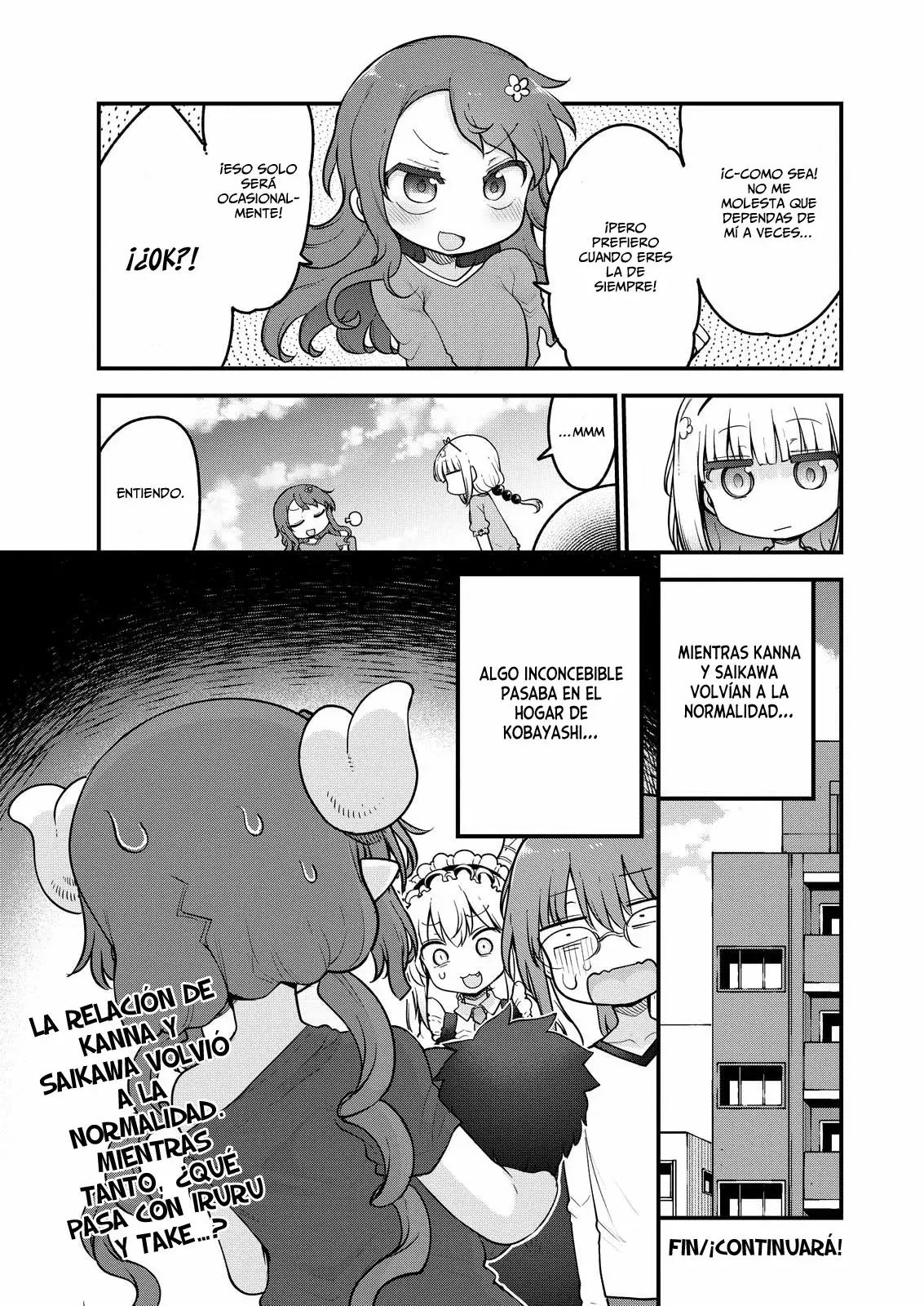 Kobayashi-san Chi no Maid Dragon Capitulo 155 página 16