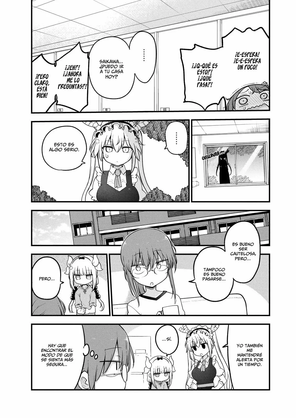 Kobayashi-san Chi no Maid Dragon Capitulo 155 página 6