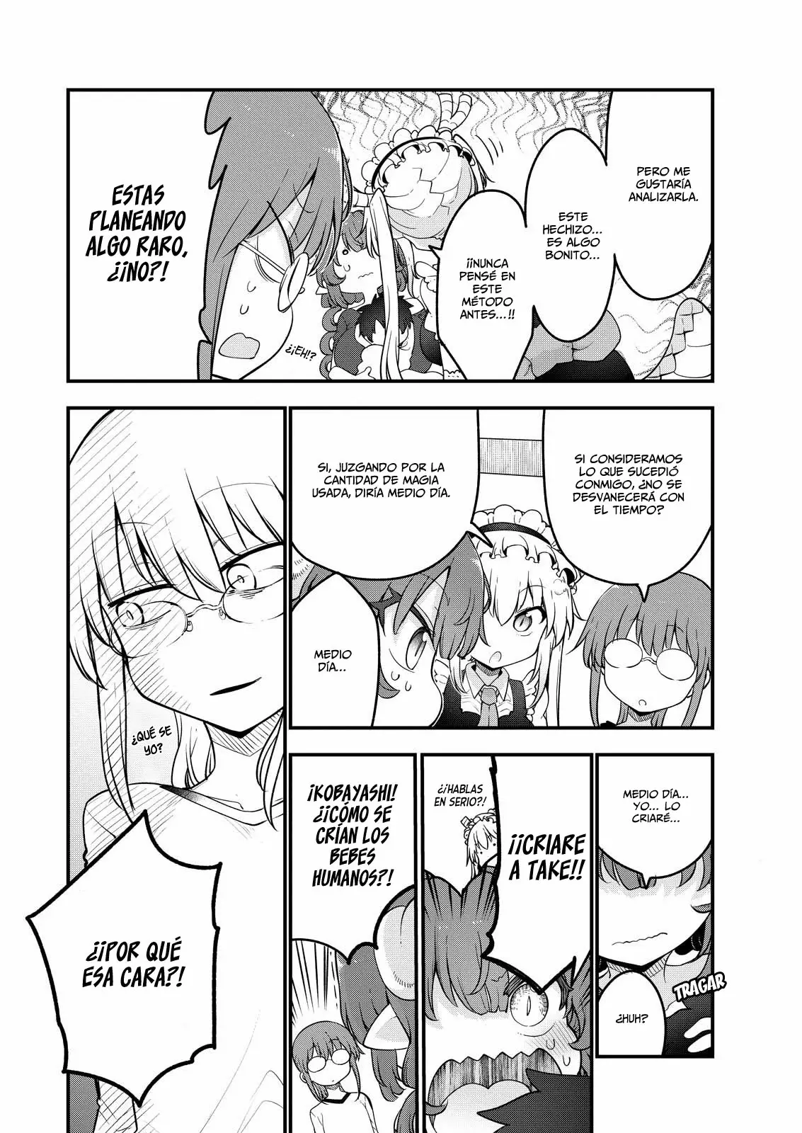 Kobayashi-san Chi no Maid Dragon Capitulo 156 página 5