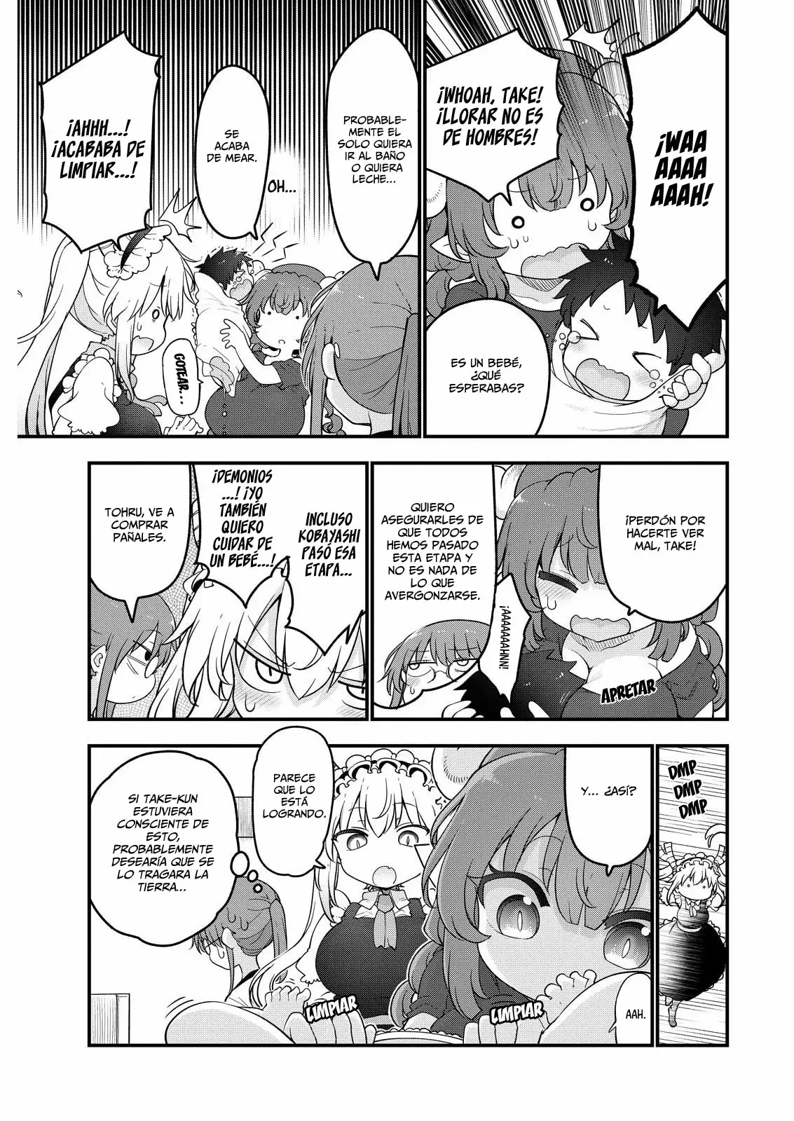 Kobayashi-san Chi no Maid Dragon Capitulo 156 página 6