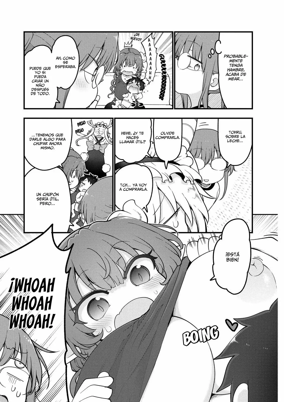 Kobayashi-san Chi no Maid Dragon Capitulo 156 página 7