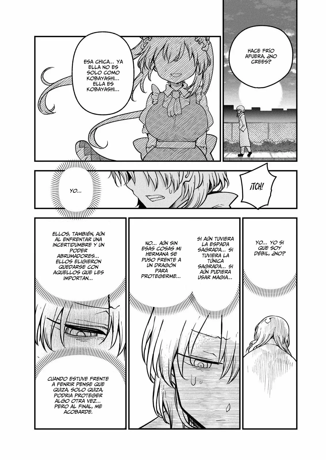 Kobayashi-san Chi no Maid Dragon Capitulo 157 página 12