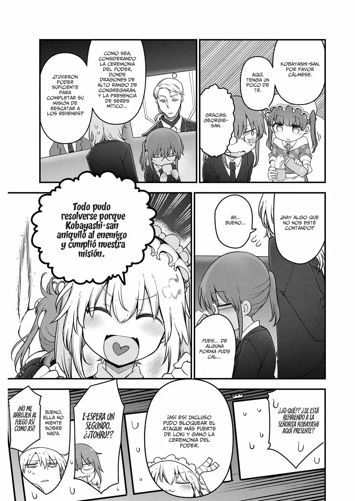 Kobayashi-san Chi no Maid Dragon Capitulo 158: Kobayashi y el predicamento página 10