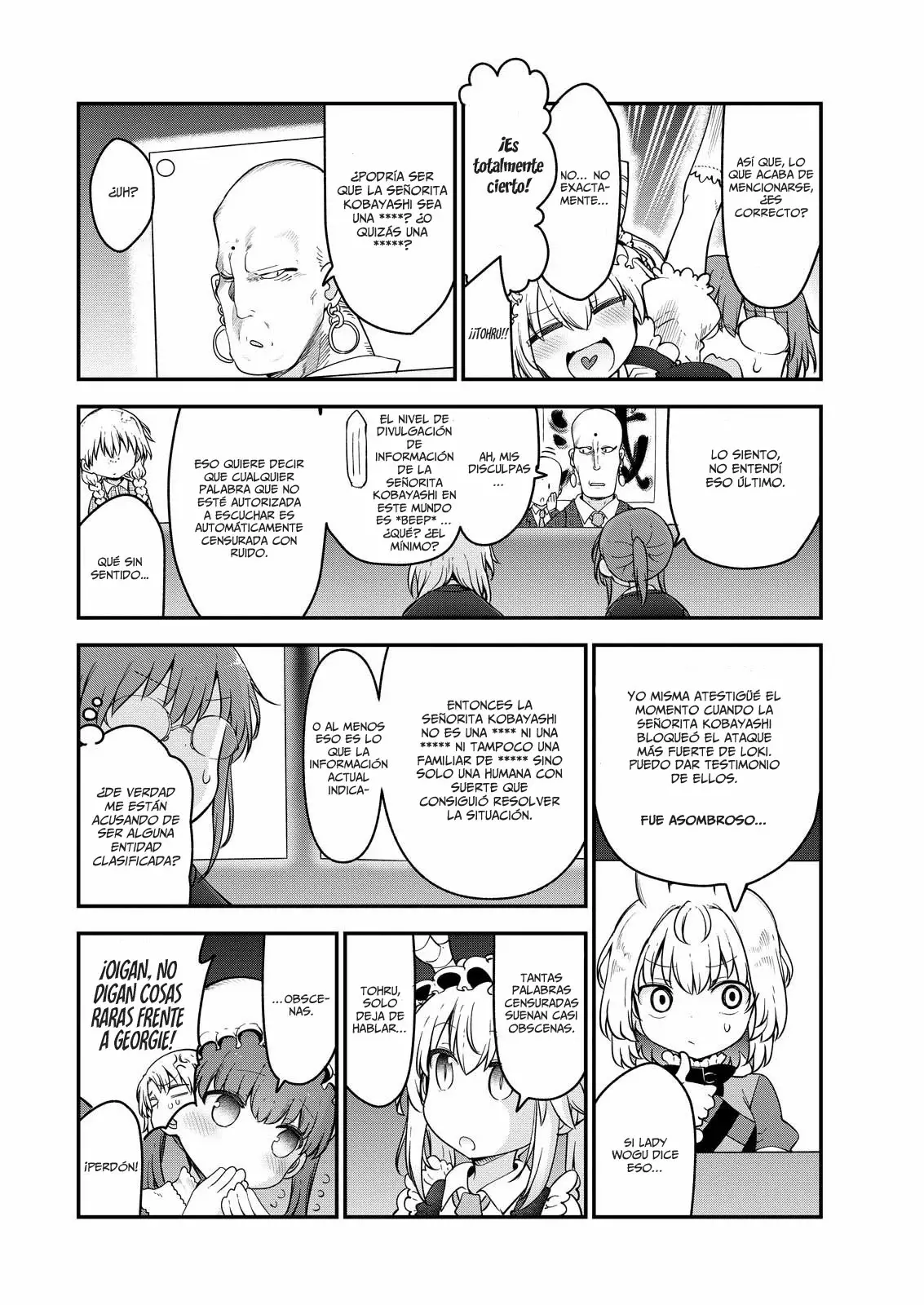 Kobayashi-san Chi no Maid Dragon Capitulo 158: Kobayashi y el predicamento página 11
