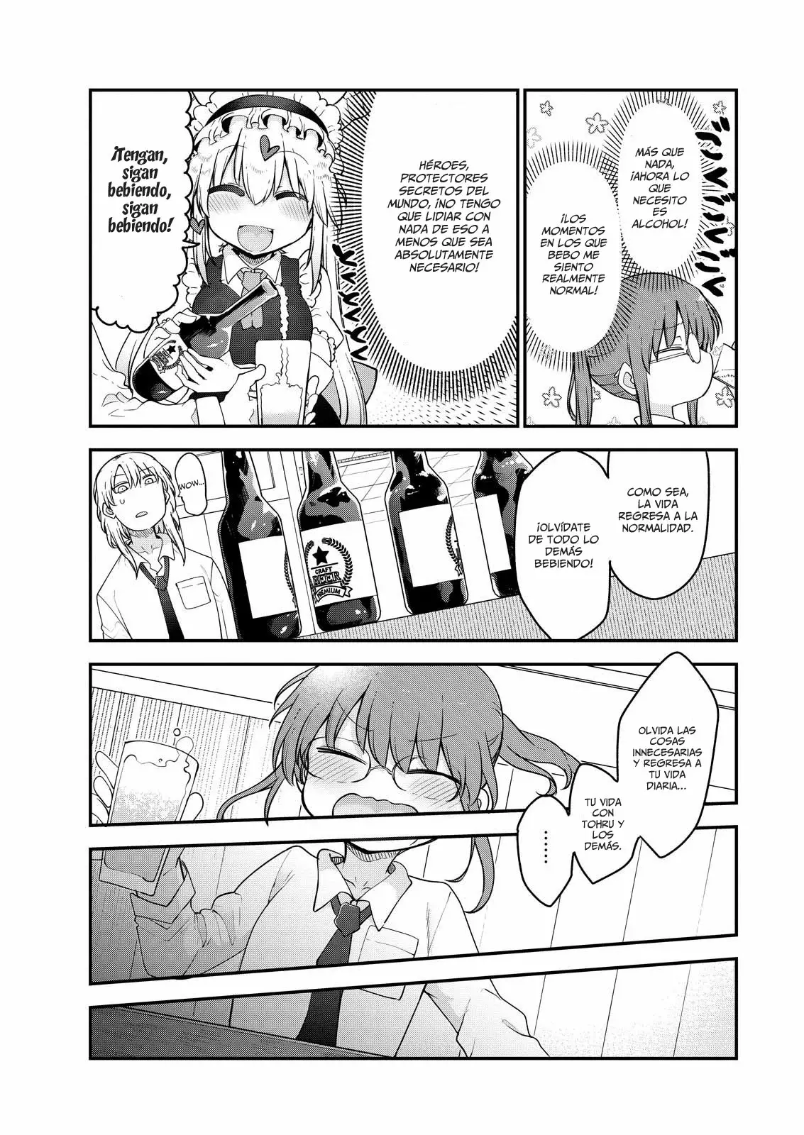 Kobayashi-san Chi no Maid Dragon Capitulo 158: Kobayashi y el predicamento página 14