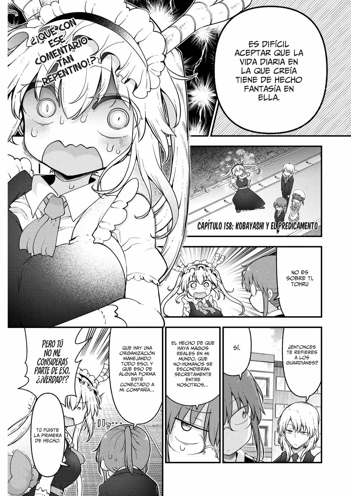 Kobayashi-san Chi no Maid Dragon Capitulo 158: Kobayashi y el predicamento página 2
