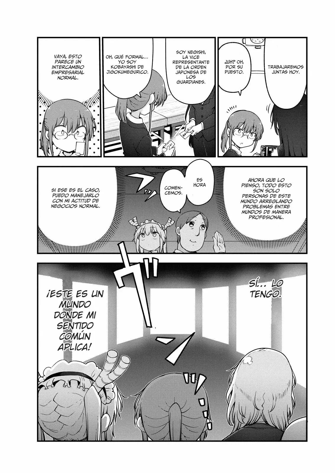 Kobayashi-san Chi no Maid Dragon Capitulo 158: Kobayashi y el predicamento página 4