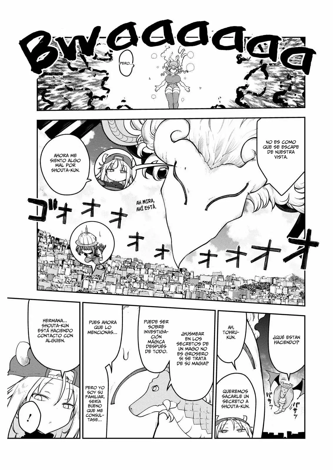 Kobayashi-san Chi no Maid Dragon Capitulo 159 página 10