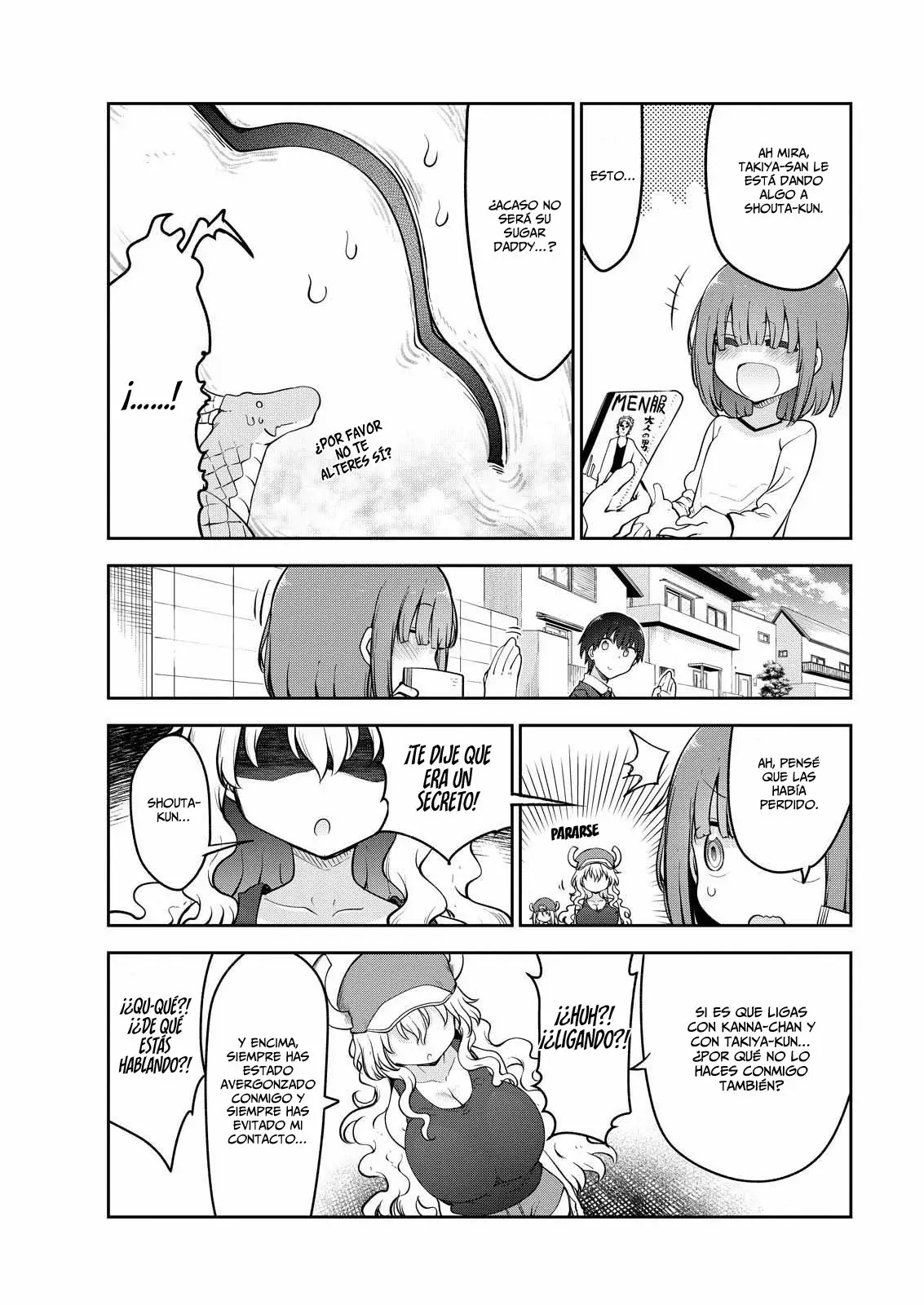 Kobayashi-san Chi no Maid Dragon Capitulo 159 página 12