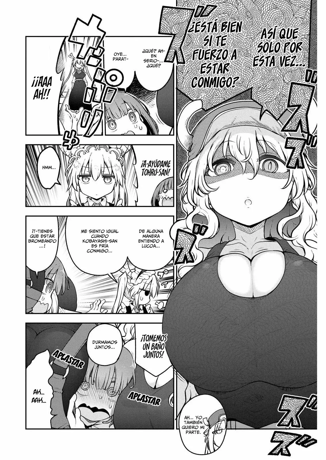 Kobayashi-san Chi no Maid Dragon Capitulo 159 página 13