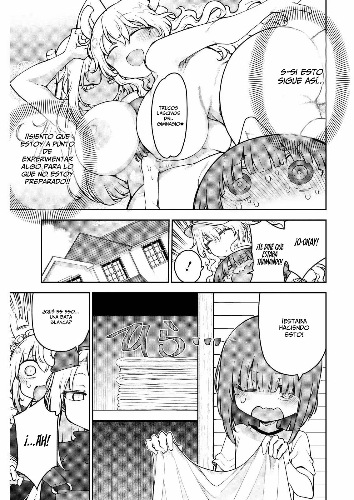 Kobayashi-san Chi no Maid Dragon Capitulo 159 página 14