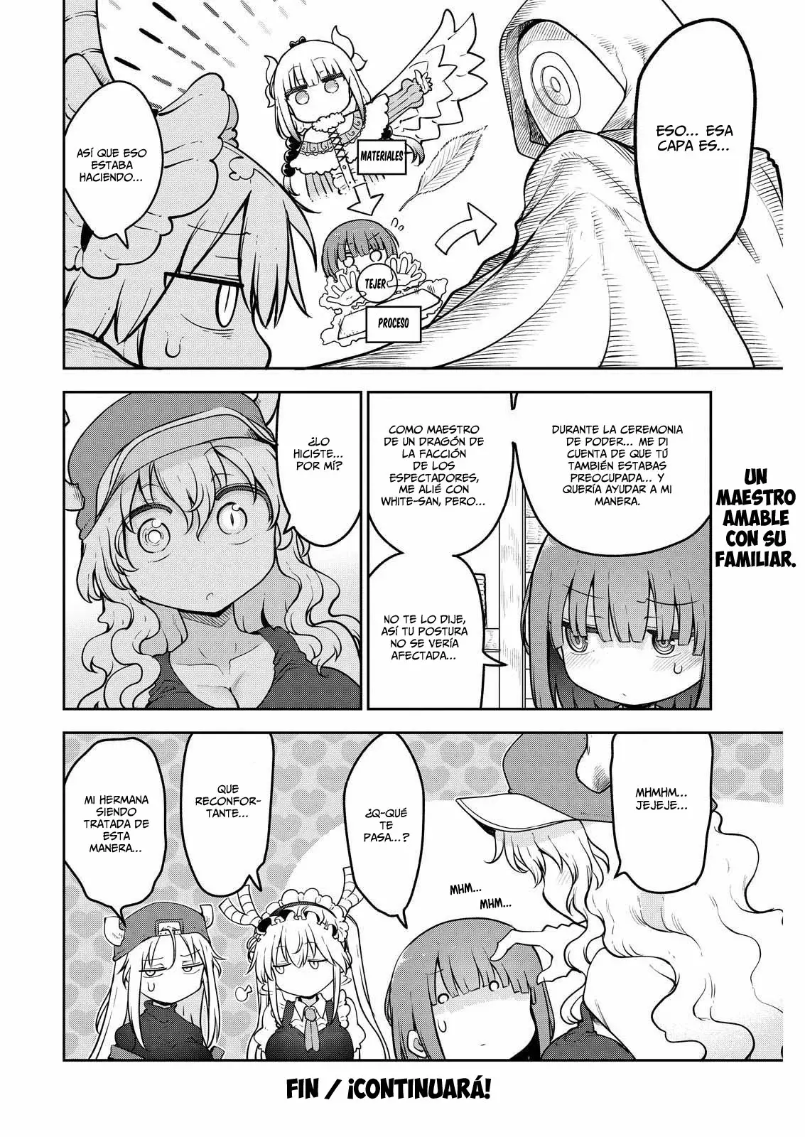 Kobayashi-san Chi no Maid Dragon Capitulo 159 página 15