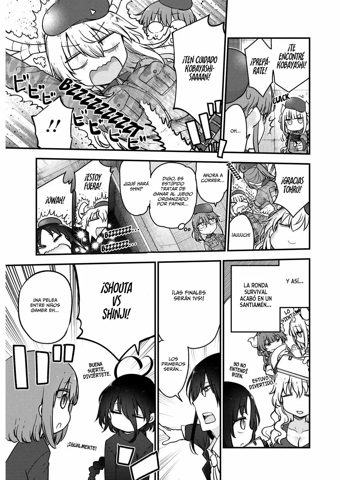 Kobayashi-san Chi no Maid Dragon Capitulo 160 página 10