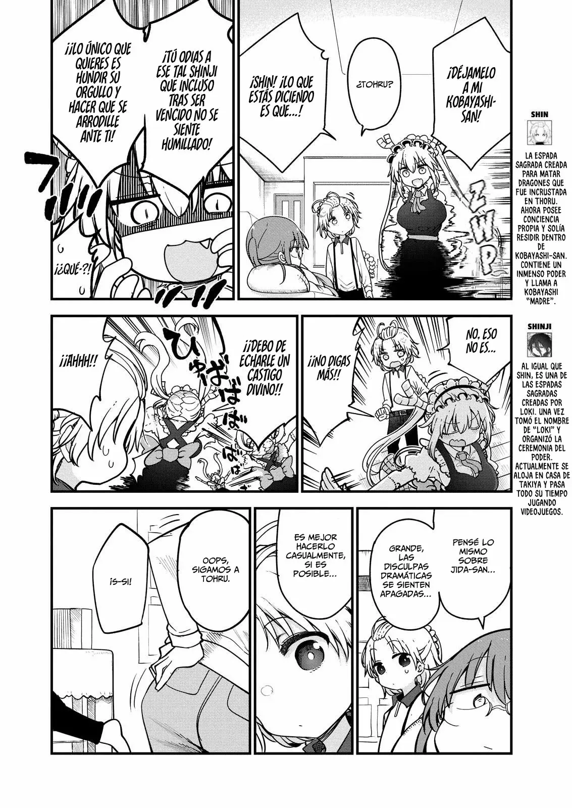 Kobayashi-san Chi no Maid Dragon Capitulo 160 página 5