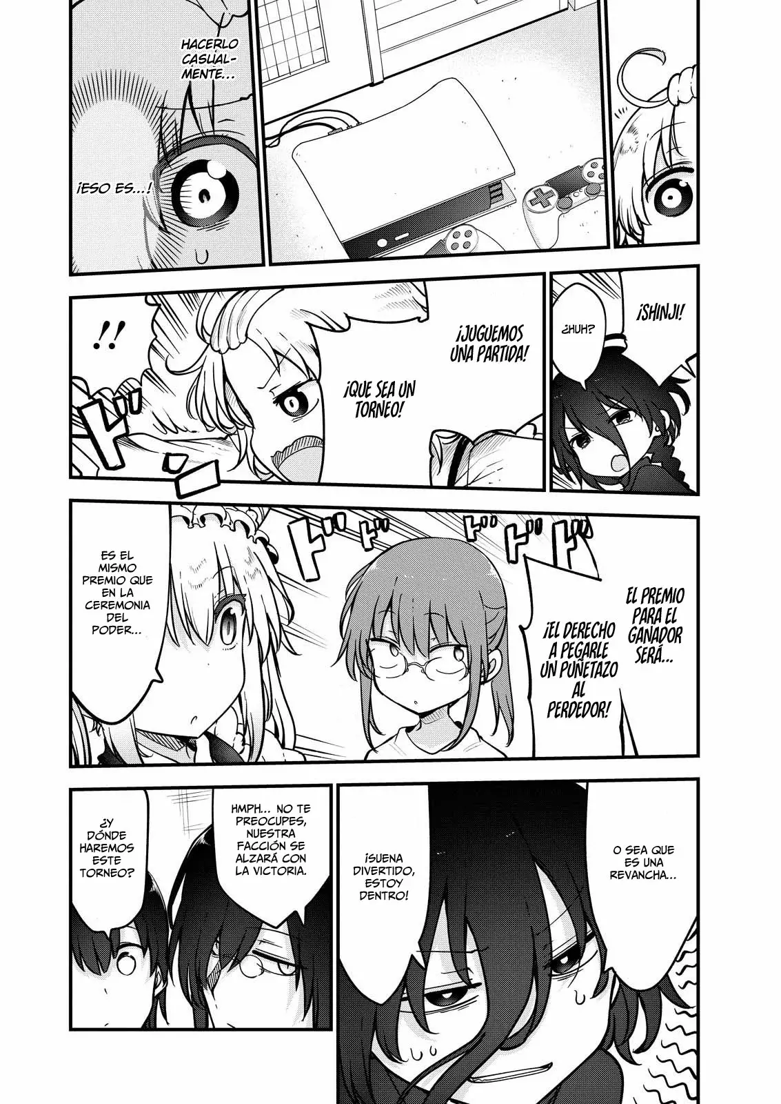 Kobayashi-san Chi no Maid Dragon Capitulo 160 página 7