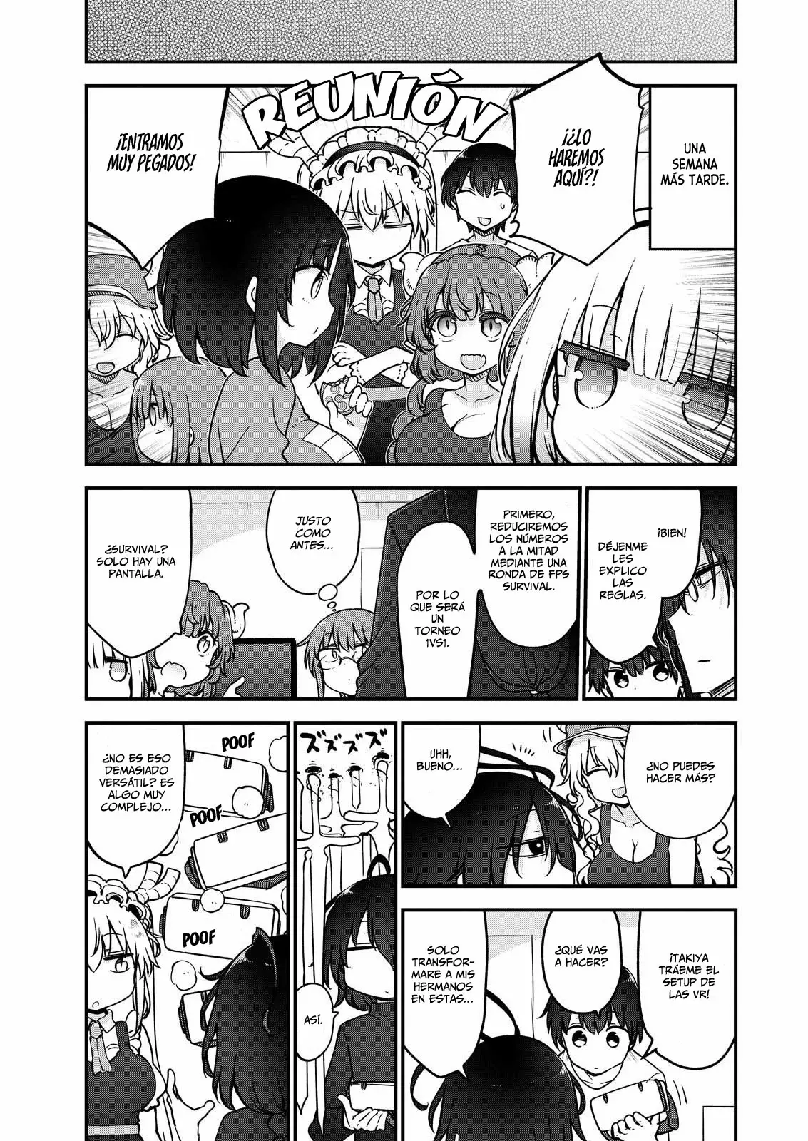 Kobayashi-san Chi no Maid Dragon Capitulo 160 página 8