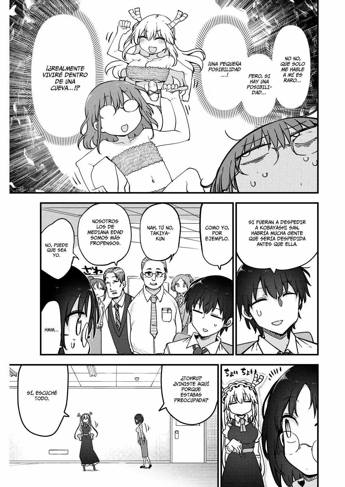 Kobayashi-san Chi no Maid Dragon Capitulo 161 página 10