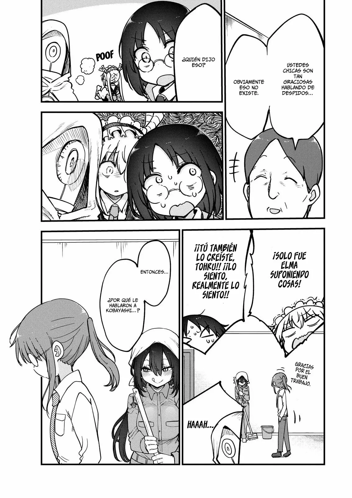 Kobayashi-san Chi no Maid Dragon Capitulo 161 página 14